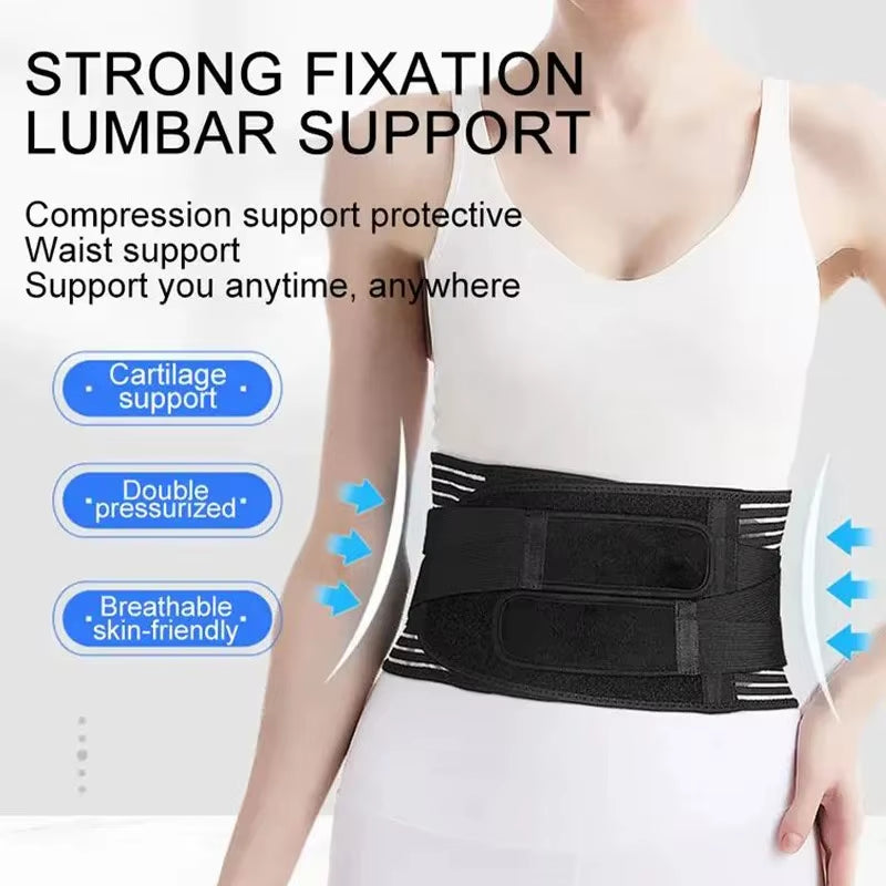 Experience Ultimate Comfort and Support with Our Adjustable Lower Back Brace for Pain Relief and Spine Decompression
